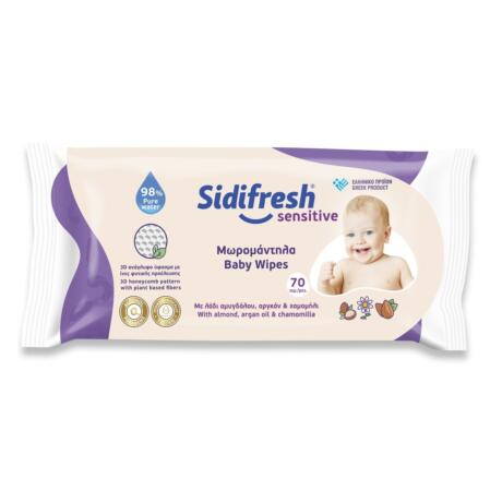 Μωρομάντηλα Sidifresh Sensitive